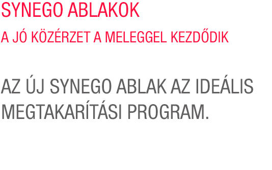 slide felirat synego